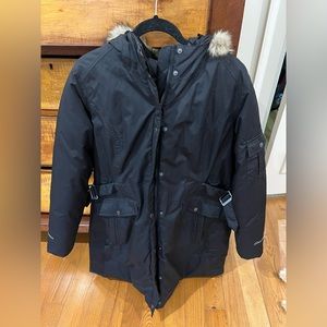 Eddie Bauer superior down waterproof knee length parka
